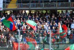 I tifosi della Ternana festeggiano la vittoria (foto F.Troccoli)
