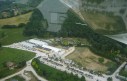 Veduta aerea area mostra L'area della mostra vista dall'alto