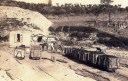 cava buonacquisto La miniera in una foto d'epoca