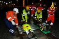 Il soccorso dei feriti (Foto vigili del fuoco)