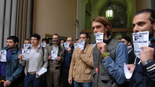 La protesta- foto Fabrizio Troccoli