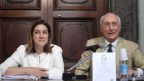 La presidente Marini e Carlo Pagnotta (foto F.Troccoli)