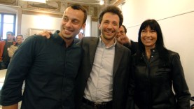 Betti con Boccali e Ginetti (Foto F.Troccoli)