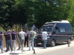 La scientifica dei carabinieri al lavoro