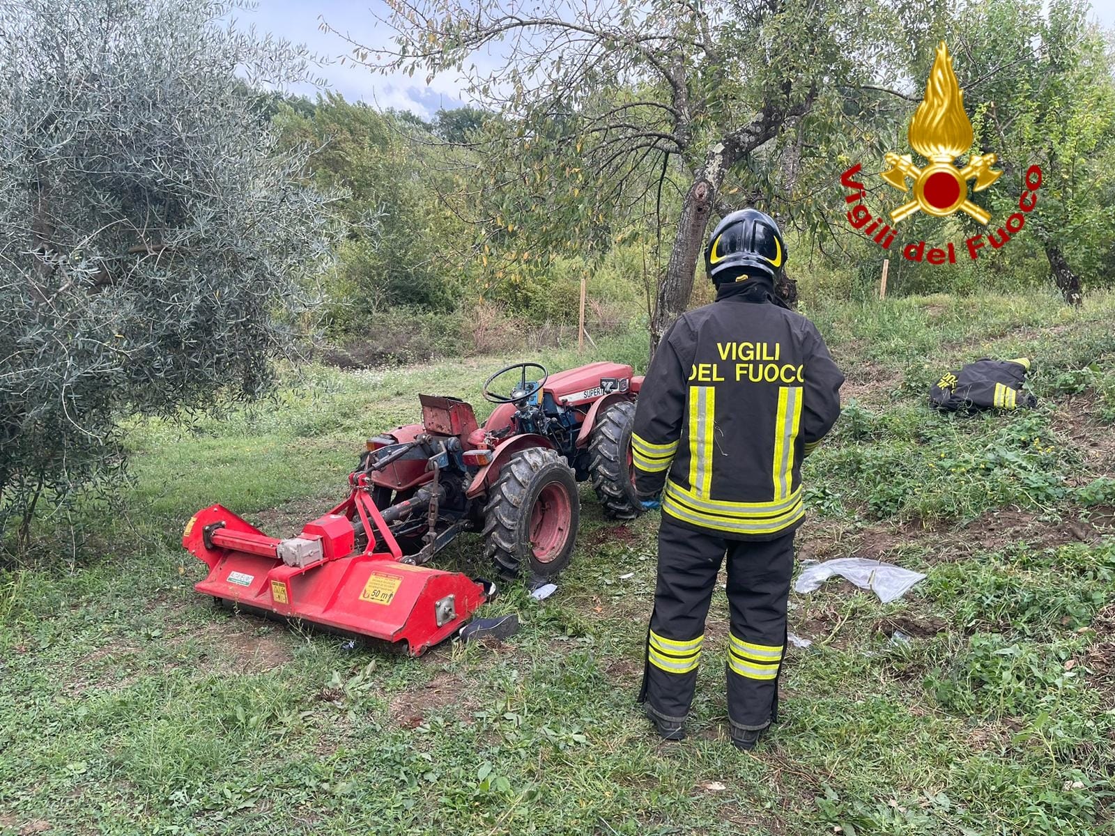 Si ribalta con il trattore: ferito un 60enne - Umbria 24