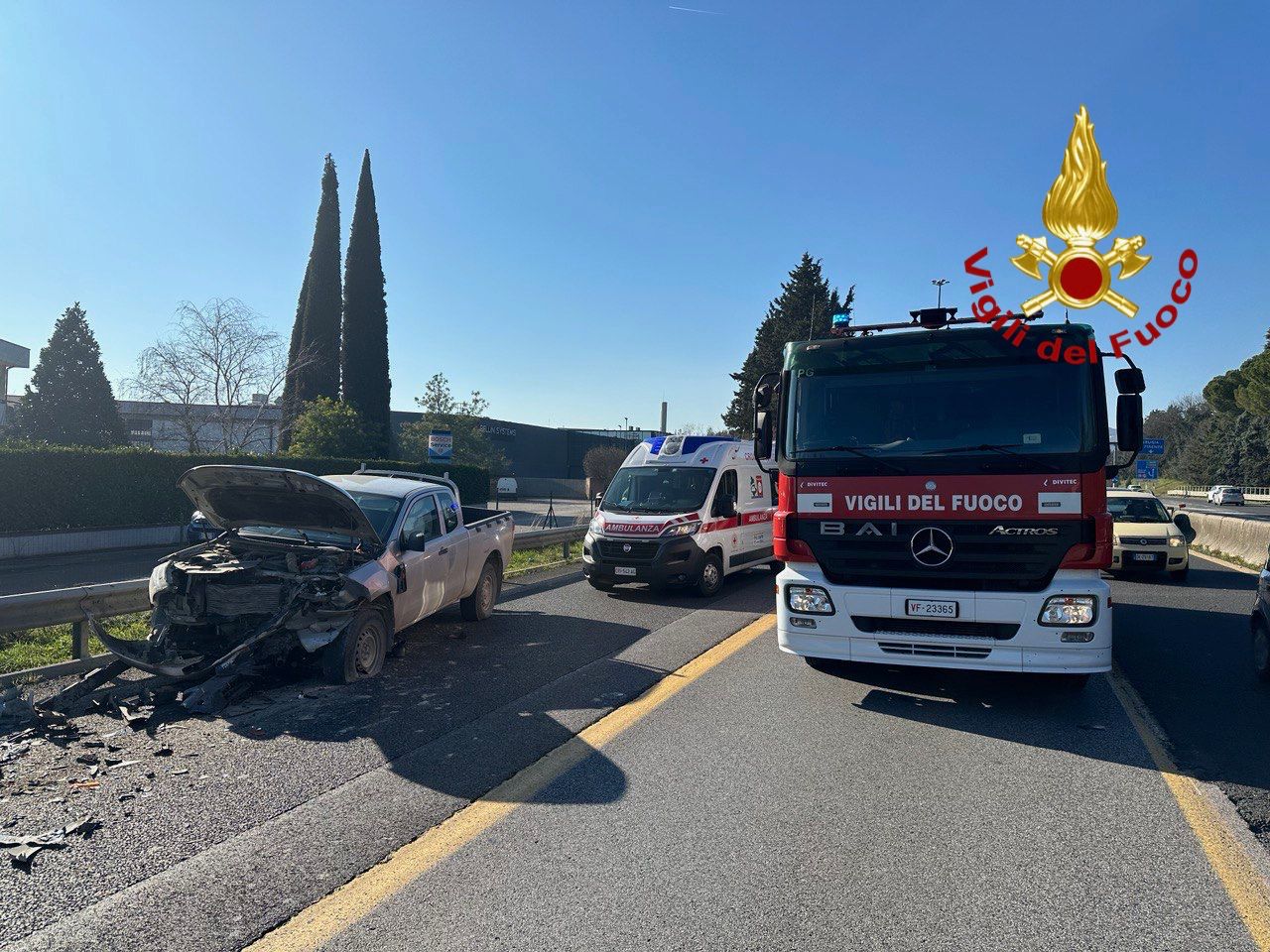 Frontale tra auto a ponte San Giovanni: due feriti - Umbria 24