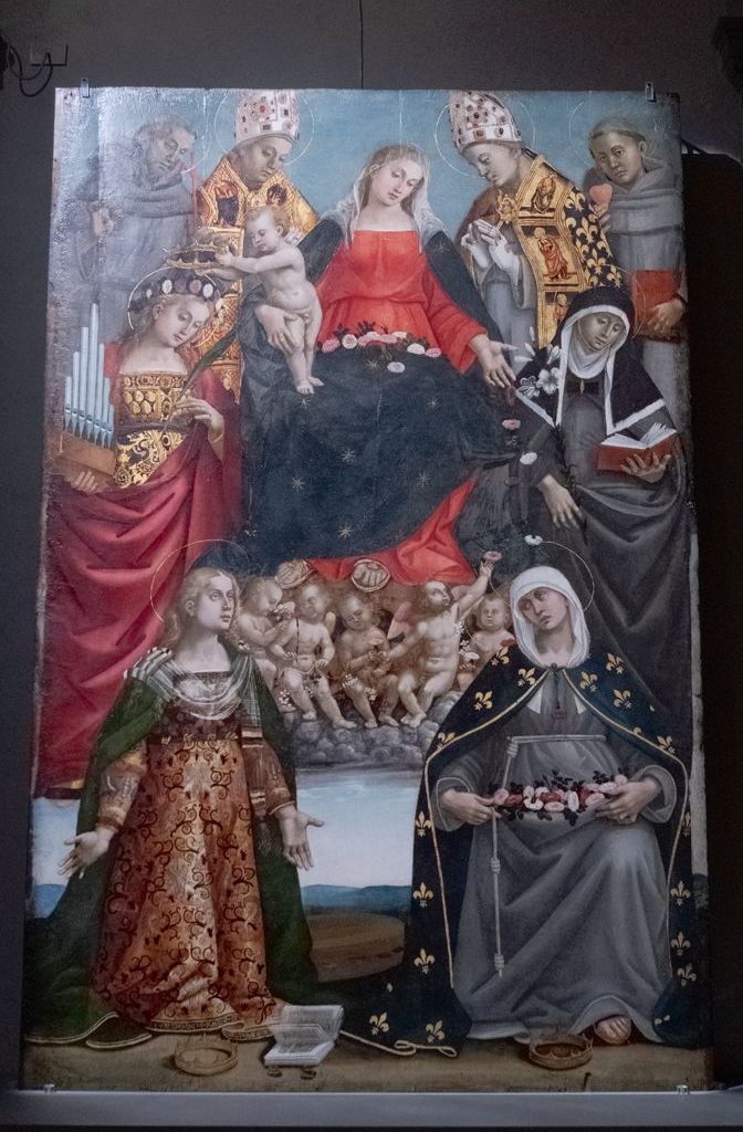 Città di Castello, la mano di Signorelli sulla pala di Santa Cecilia ...
